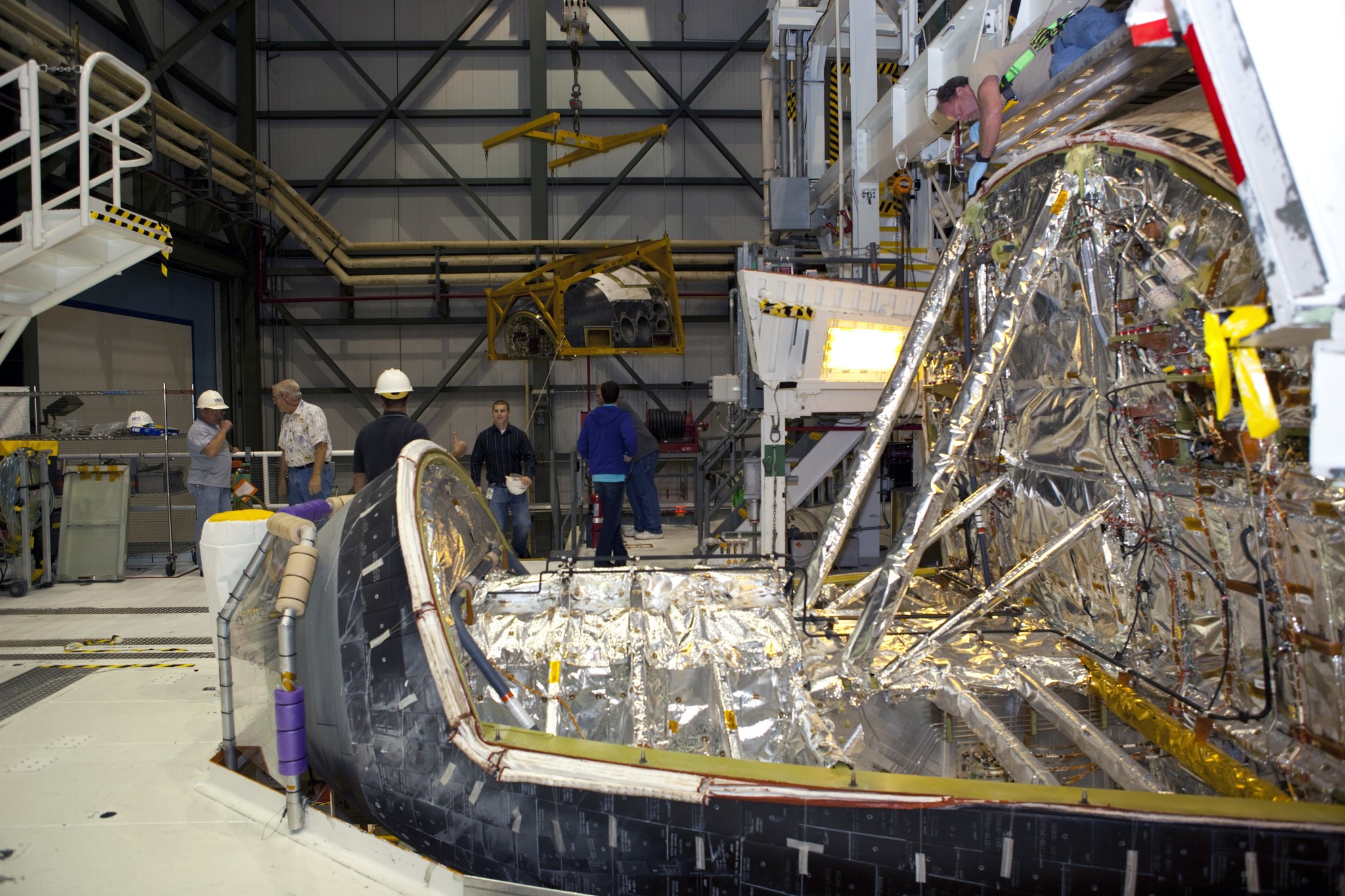 Blast - In Orbiter Processing Facility-2 at NASA’s Kennedy Space Center ...
