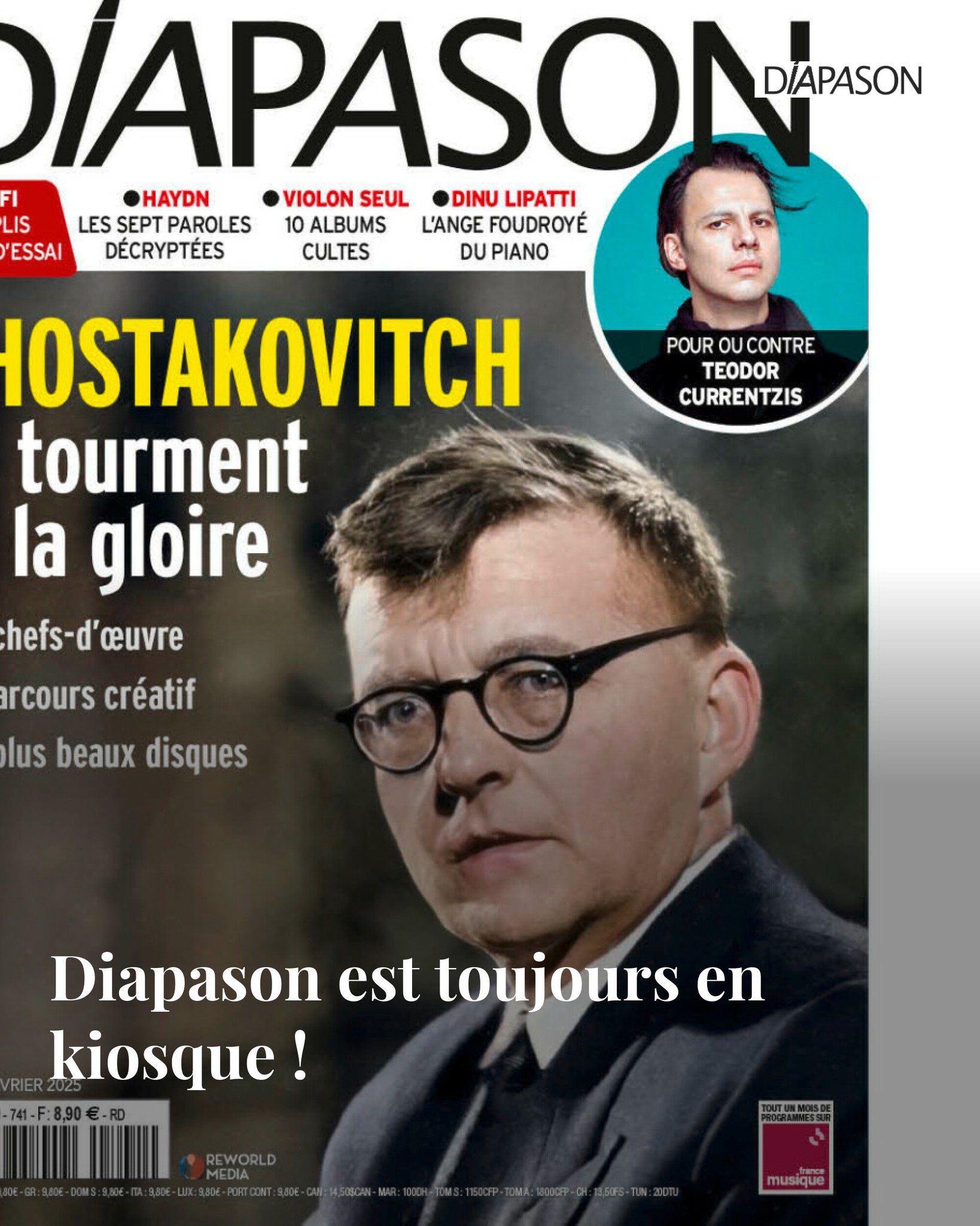 Diapason - Ne manquez pas le nouveau Diapason de février... | Facebook