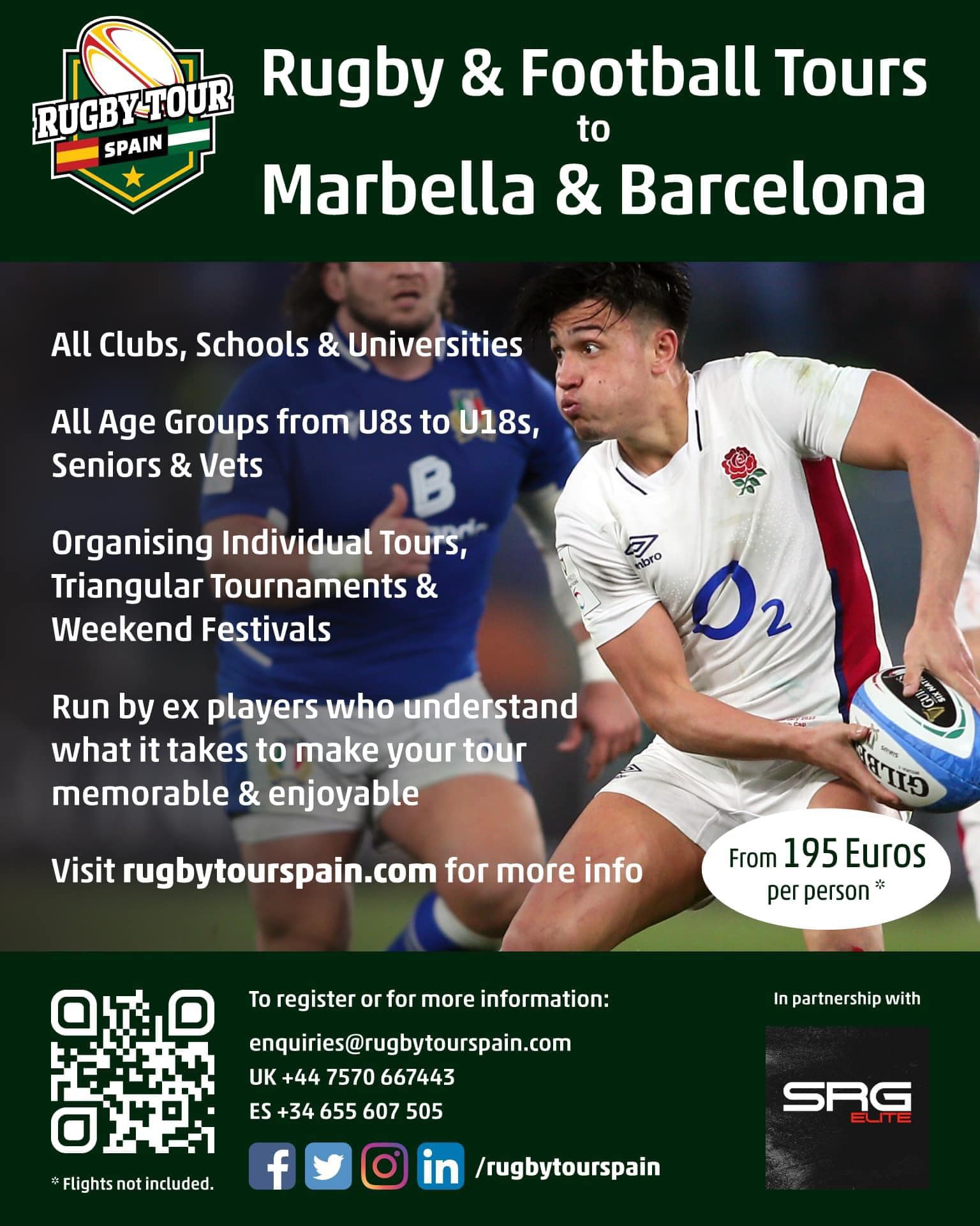 Rugby - Thinking of coming on your tour to Spain? Get in touch with ...