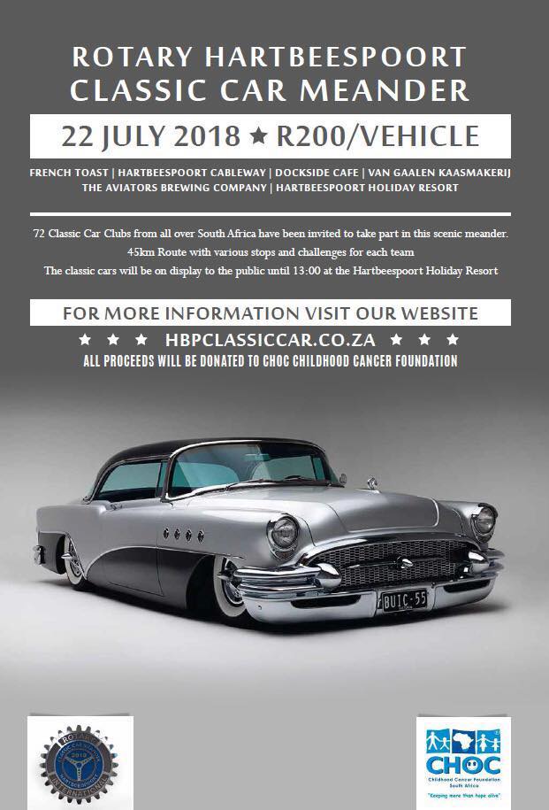 Lieflingx - This Sunday 22 July the first ever Rotary Hartbeespoort ...