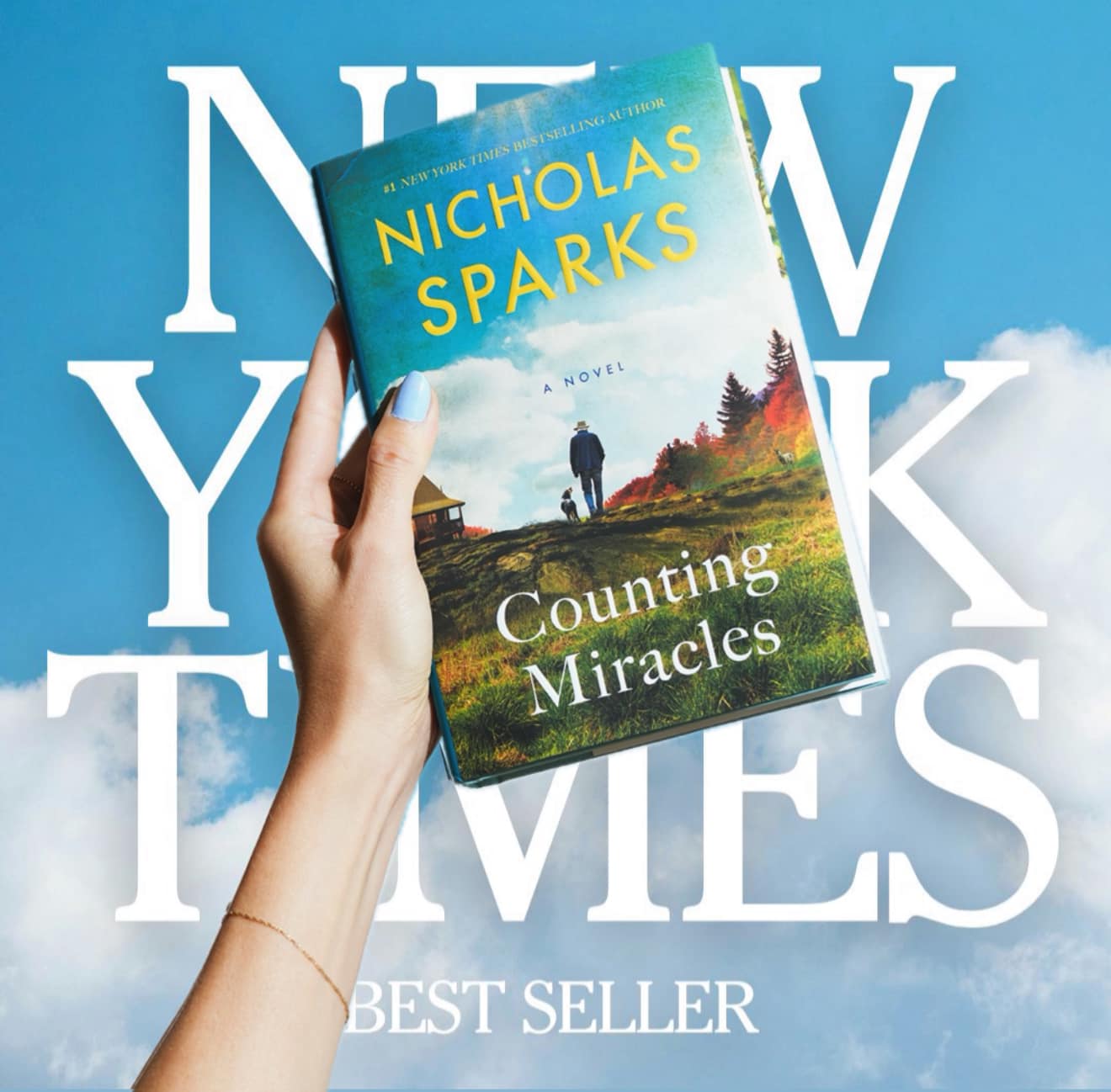 Counting Miracles: A Novel By Nicholas Sparks – Hardcover, Good Condition (2024) 8 thumbnail image