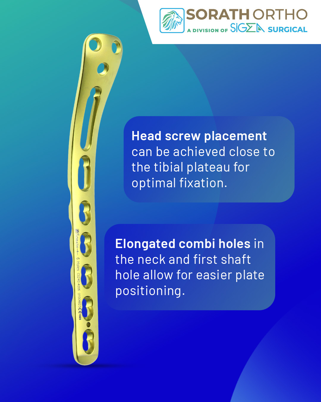 The Twin Lock BCP Posterior... - Sigma Surgical Pvt. Ltd | Facebook