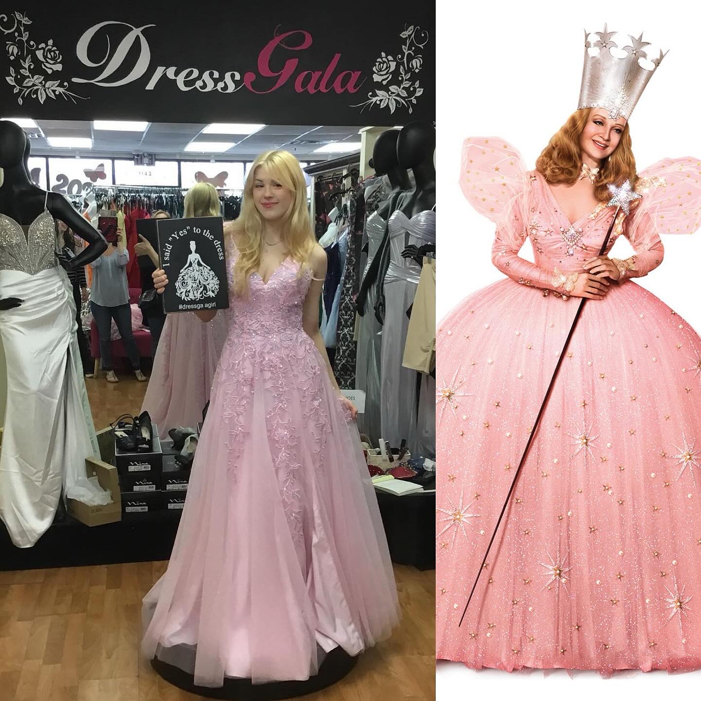 lantern sleeve dress MARX IN PINK Size:105 Wedding Dress Shops Downtown Ocassion_Vacation