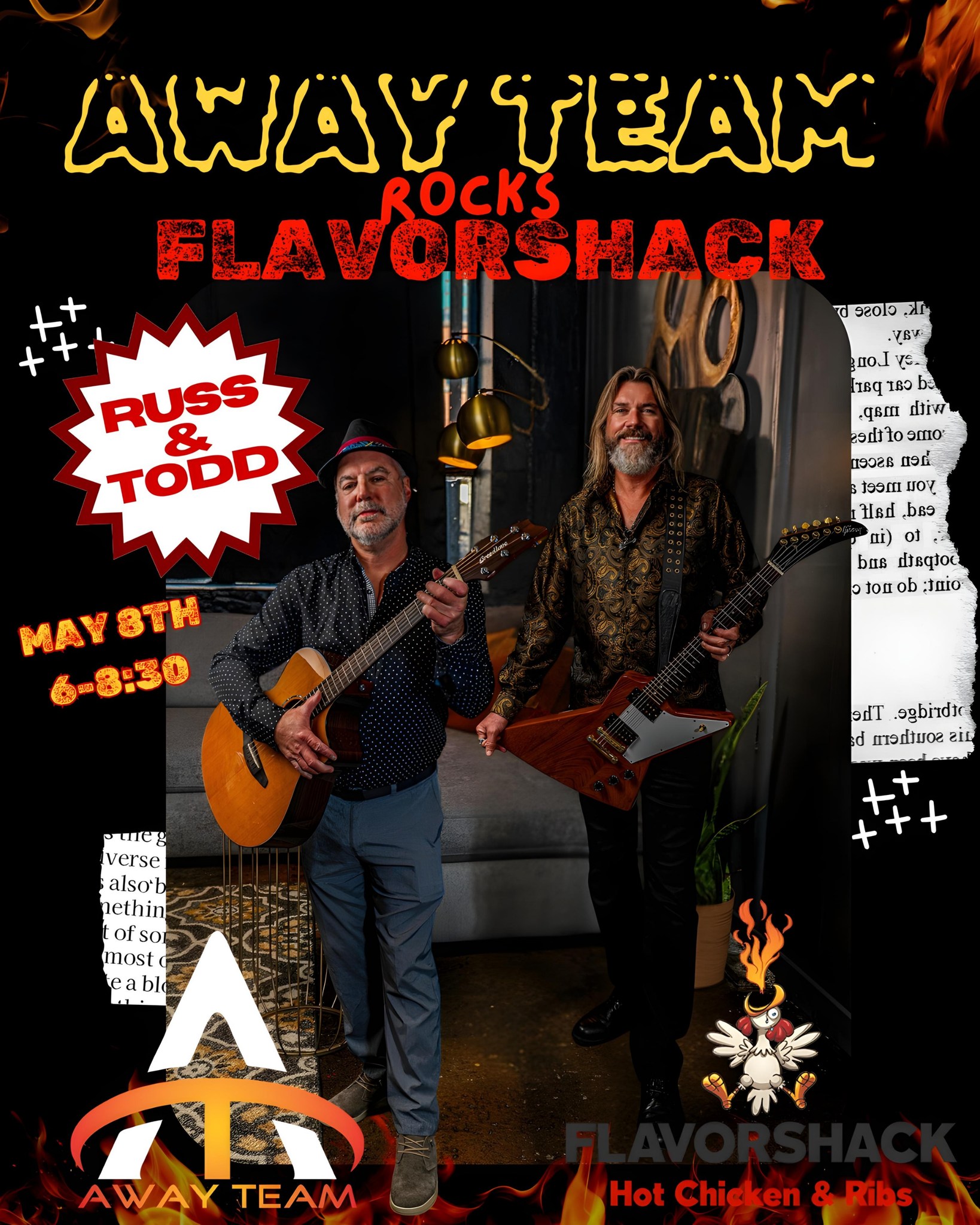 Away Team Rocks FlavorShack Hot Chicken