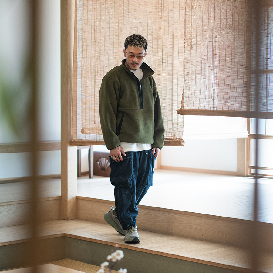 The North Face Taiwan - TNF x CDG NORTH DOME PULLOVER FLEECE 