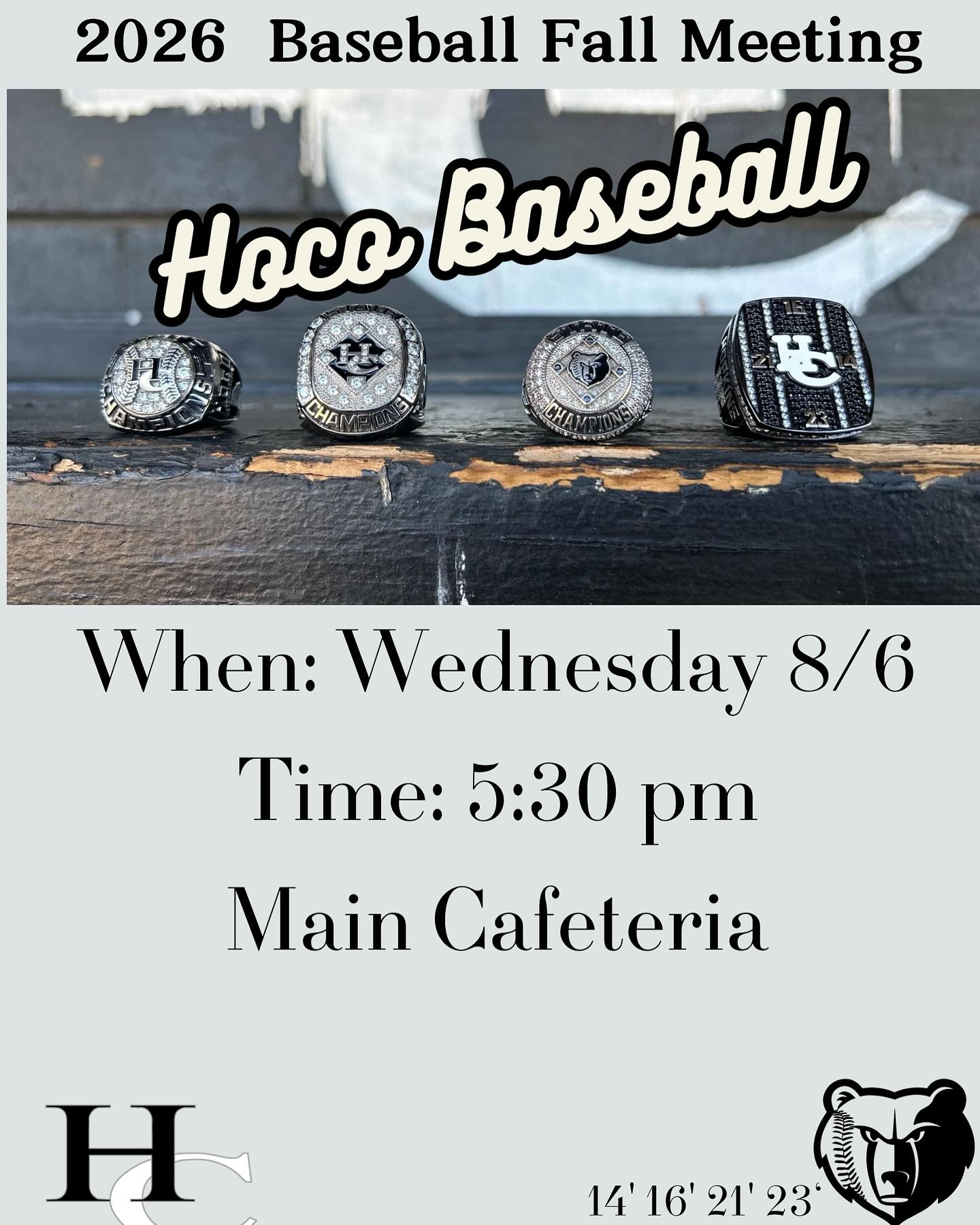 HOCO Baseball