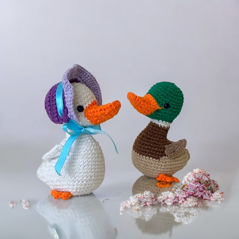 Crazypatterns - Create your adorable crochet duck family with this step ...