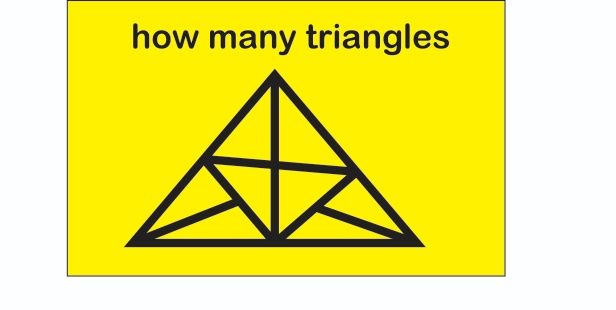 puzzle #matbechallenge how many triangles