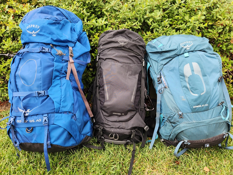 amazon hiking backpacks compared Basics Internal Frame Backpack for Camping and Backpacking, Adjustable Straps, Rainfly Included Hiking Backpack,40L to 50L Extra