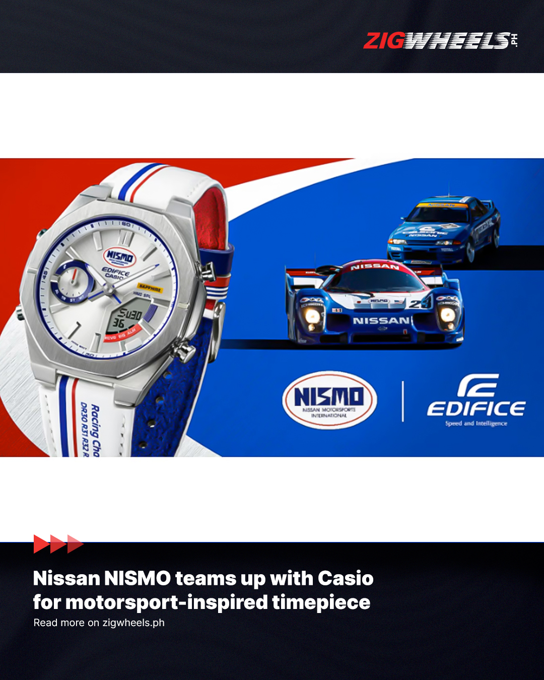Nissan's NISMO racing division and Casio team up to create a