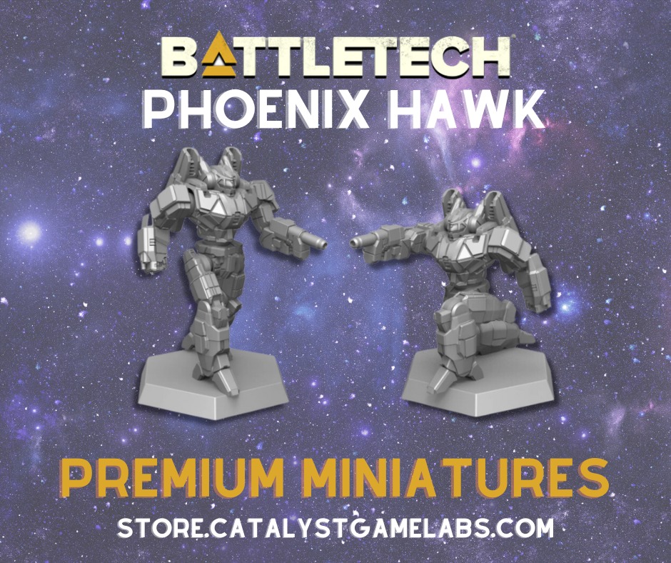 BattleTech - PHOENIX HAWK (PREMIUM MINIATURE) INNER...
