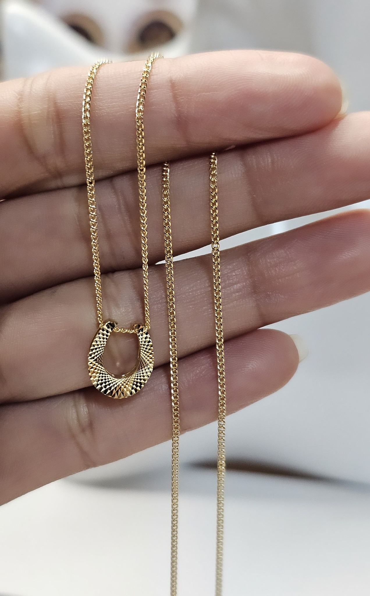 K18 JAPAN NECKLACE ♥️ MsjGold Mie