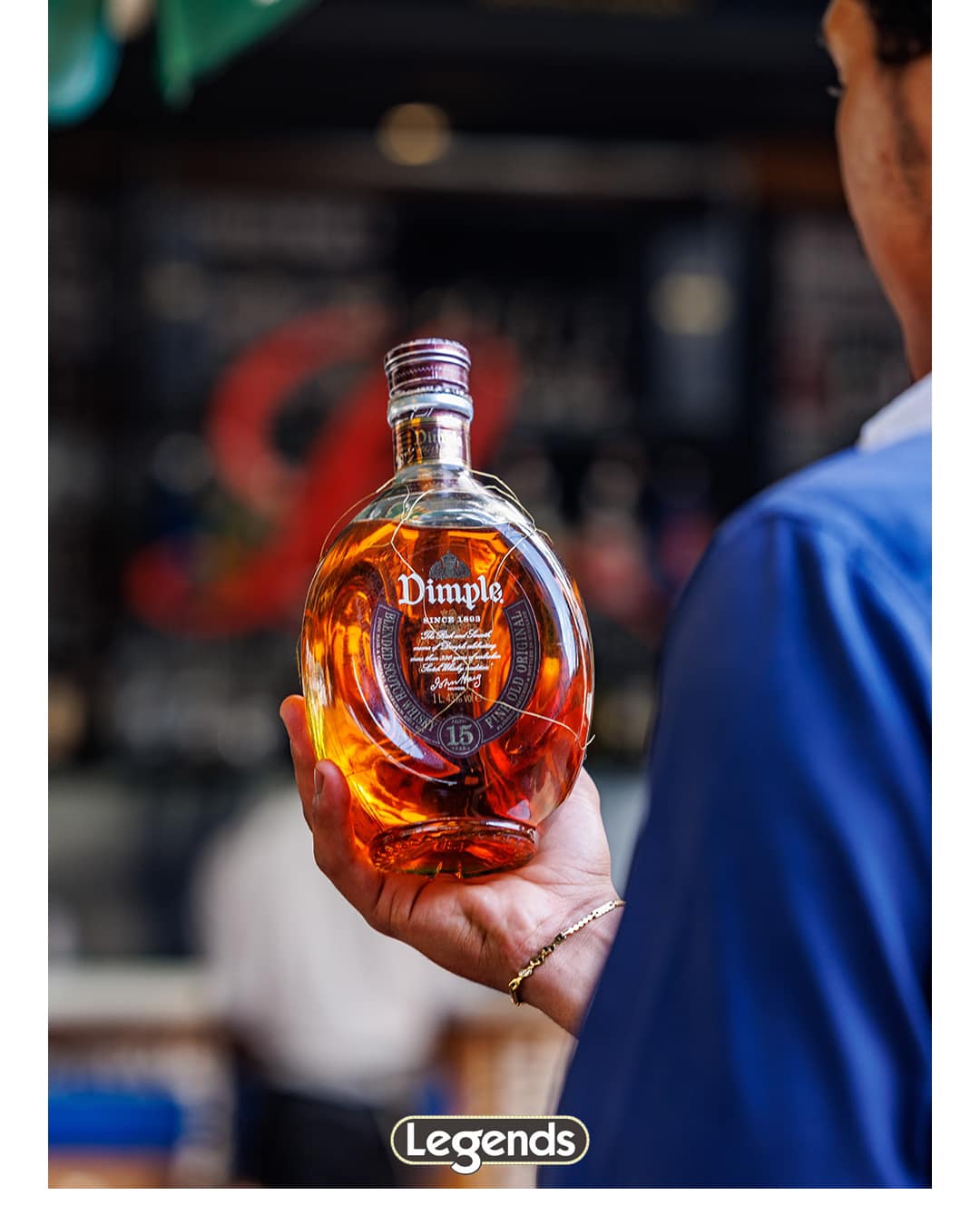 Dimple Whisky Smooth, scotch-rich whisky with a rich heritage