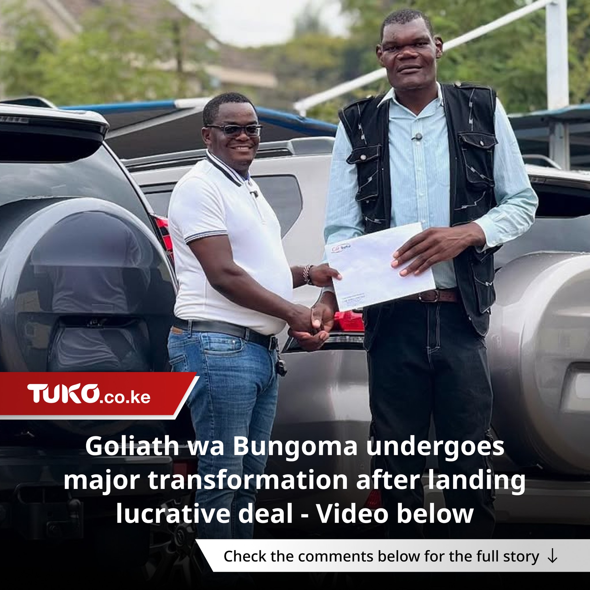 Isaac Otesa, aka Goliath wa... - Tuko.co.ke Breaking News | Facebook
