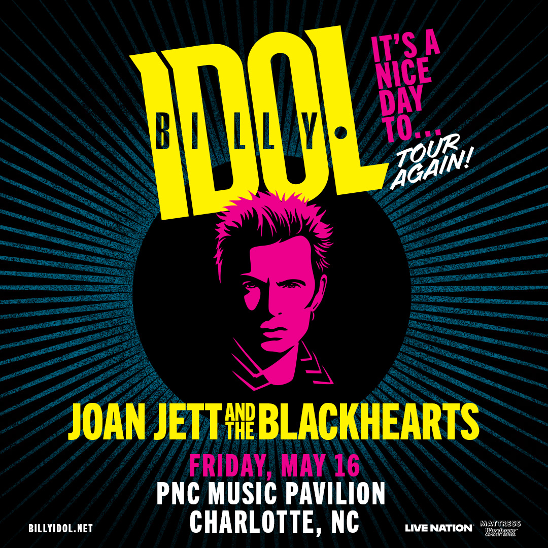 It's a Nice Day To… Tour Again! Billy Idol with Joan Jett and the