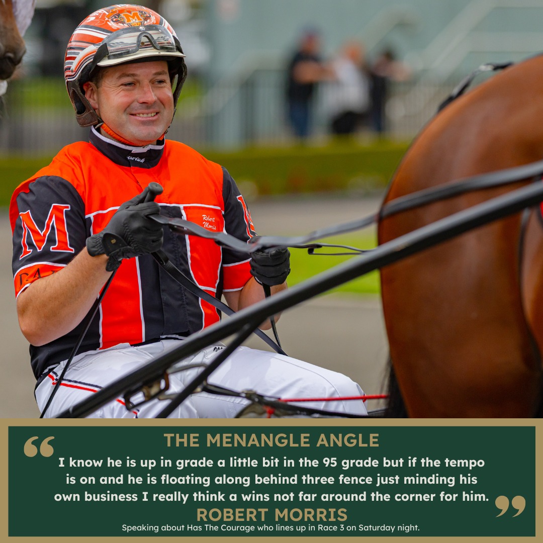 Club - Robert Morris joins The Menangle Angle on this week's episode!🎙 ...
