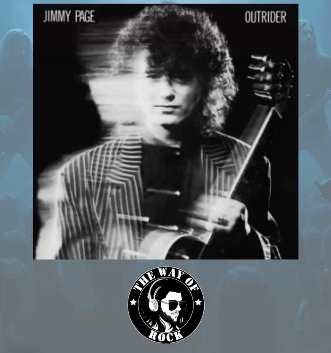 JIMMY PAGE★Outrider EU Geffen オリジナル Outrider album by Jimmy Page
