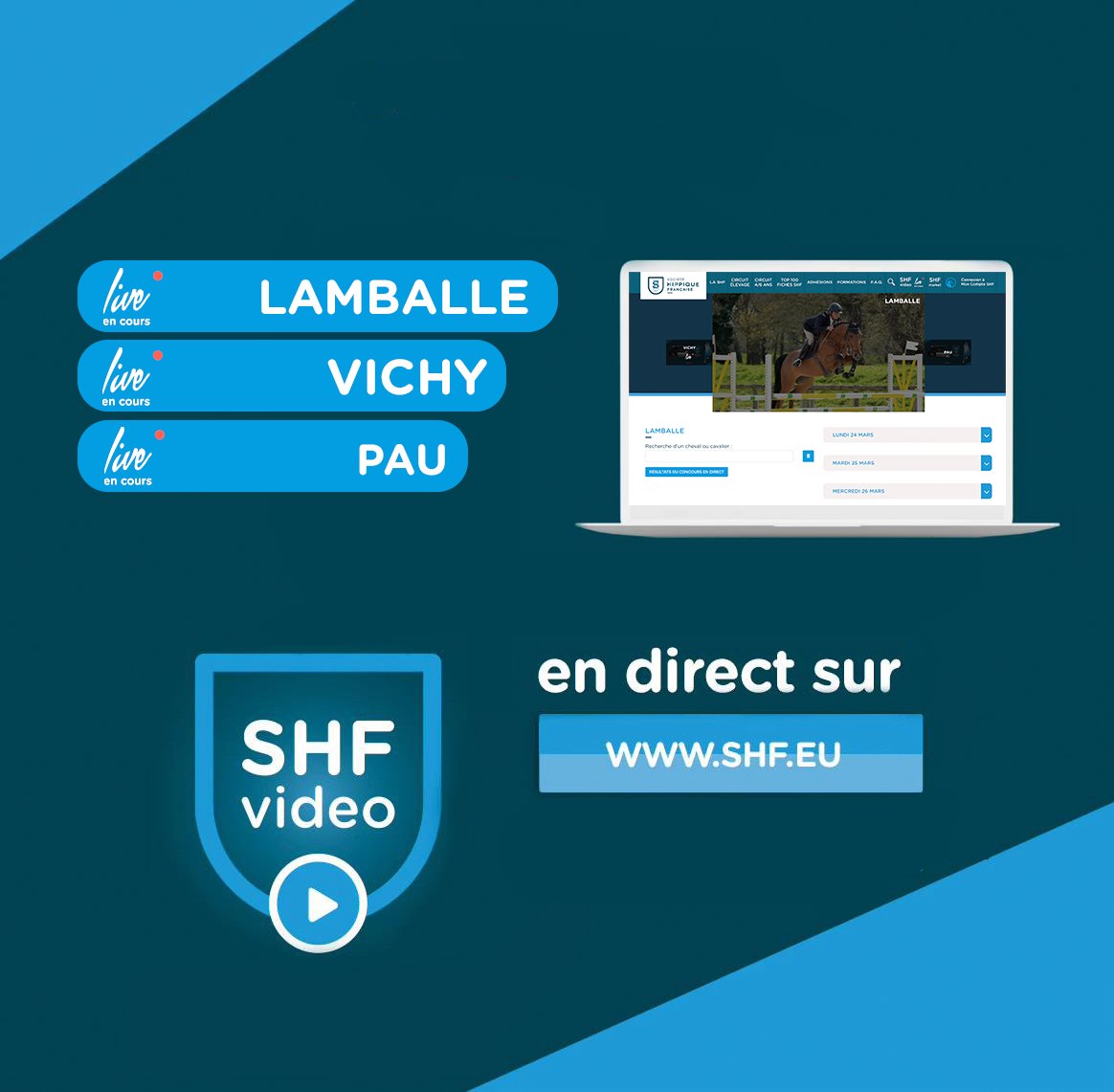 [SHF video] 🎥 Cette semaine... - Société Hippique Française | Facebook