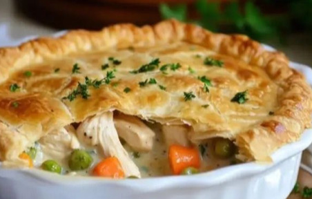 Ek - Heerlike Hoender Pastei Resep 🐔🥧🇿🇦 Bestanddele: • 2 koppies gaar ...