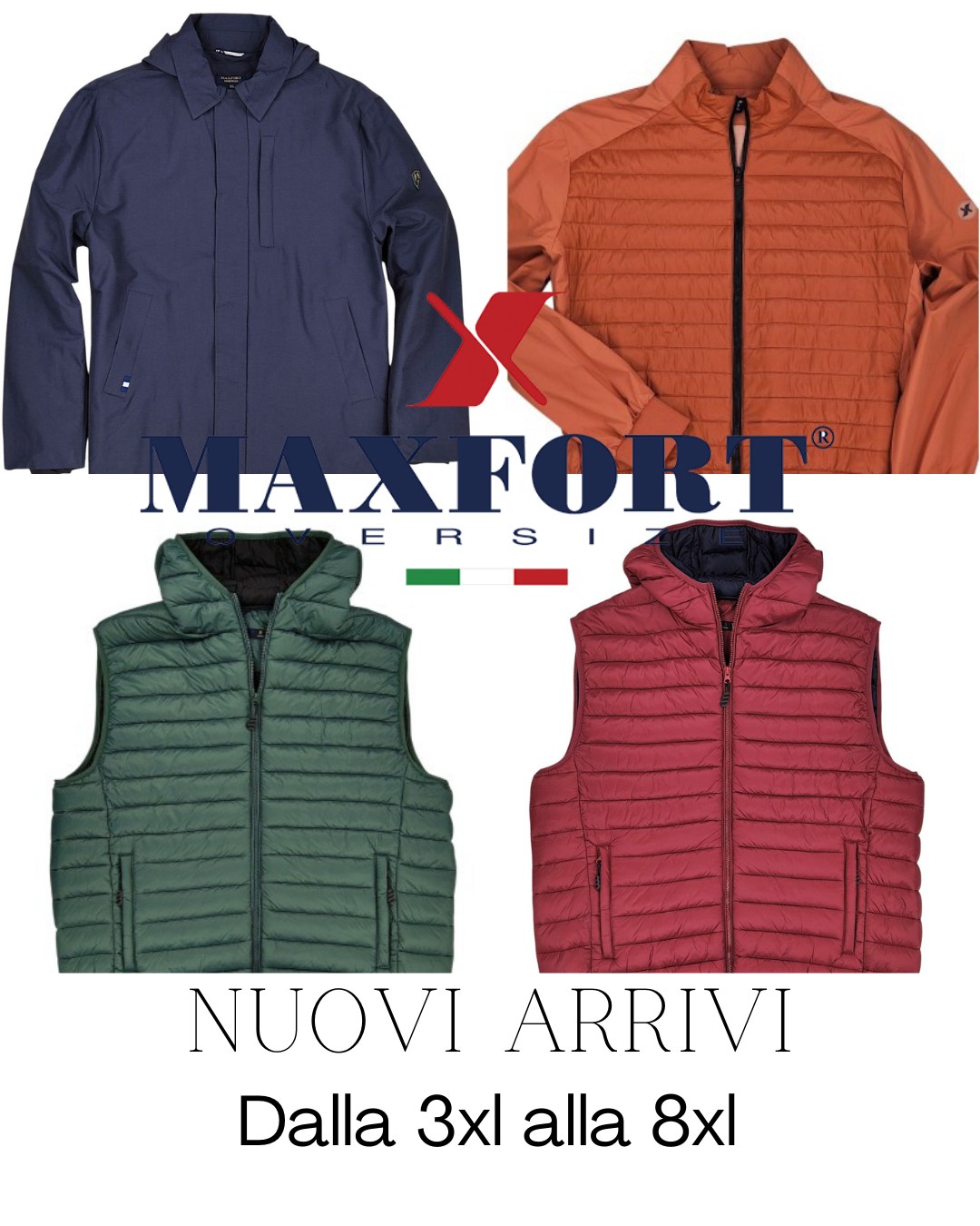 Maglione Maxfort Lupetto 3313 Per Taglie Forti Uomo - Lana, Manica Lunga, Comodo E Caldo