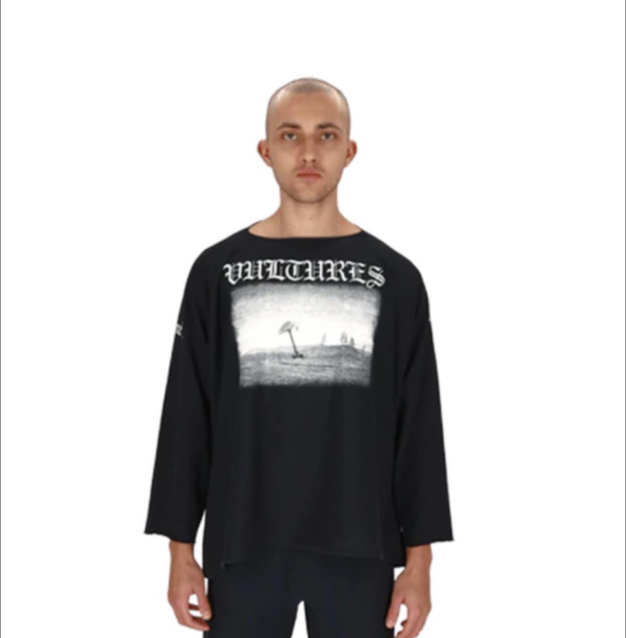 Vultures long t neck line and fabric review