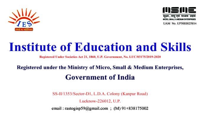 Institute of Education and Skills - Home