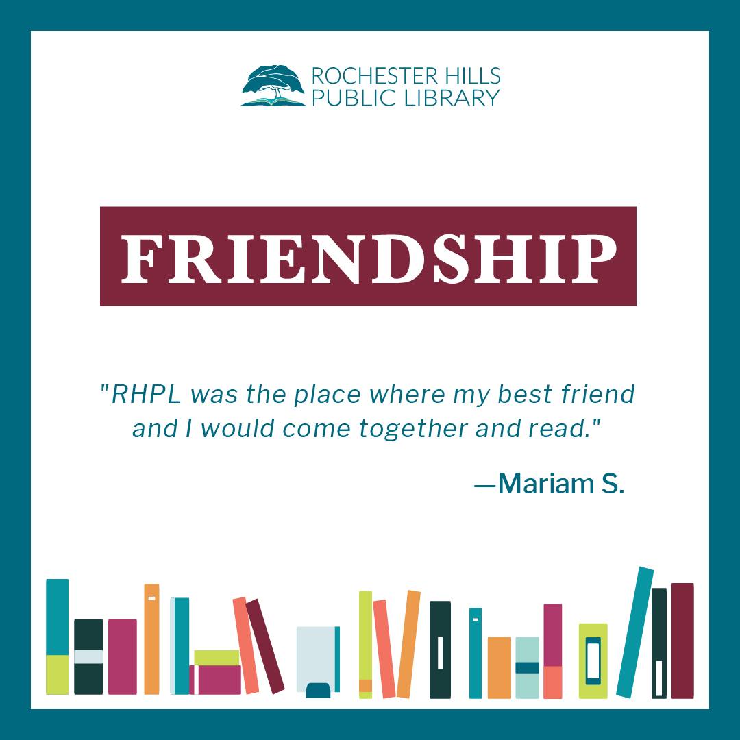 Rochester Hills Public... - Rochester Hills Public Library