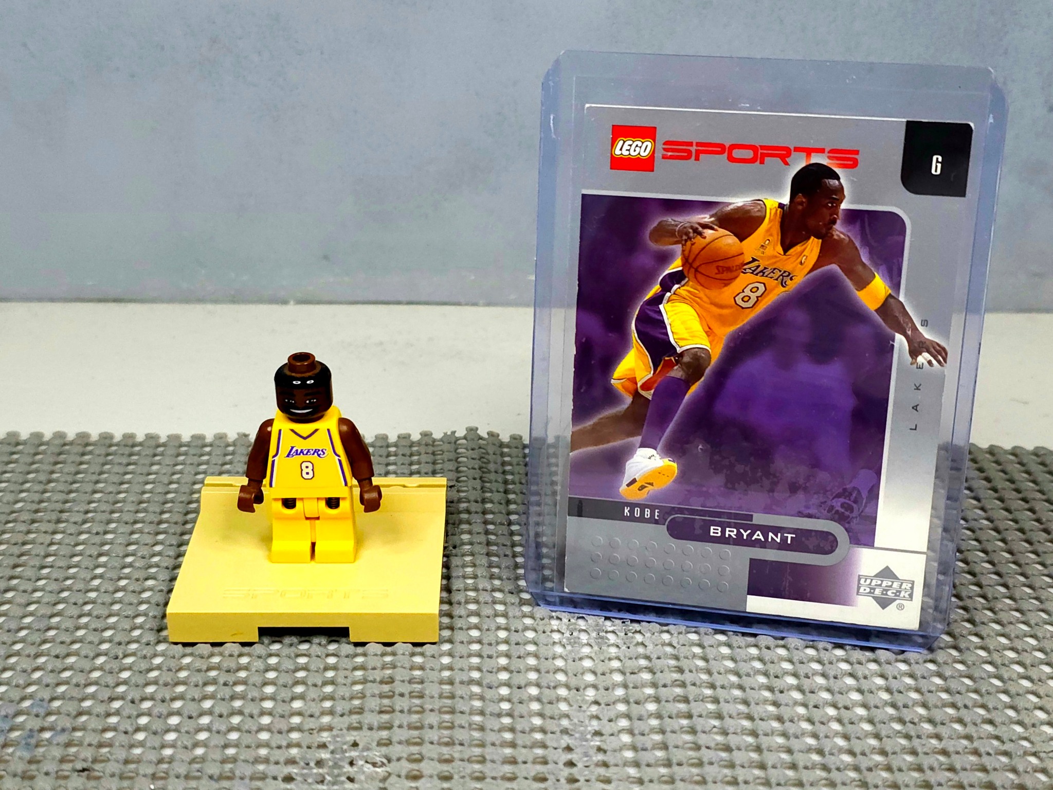 Original Kobe Bryant spring loaded minifig!! ?