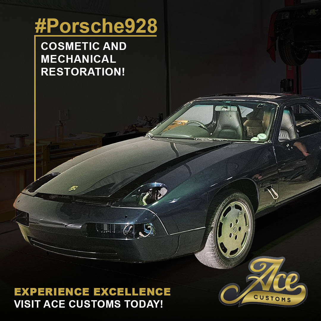 Ace Customs - 🚀 Project Porsche 928! 🚀 We’re beyond...