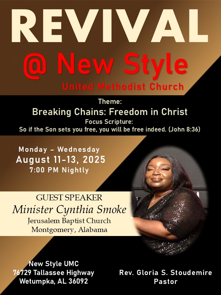 New Style United... - New Style United Methodist Church