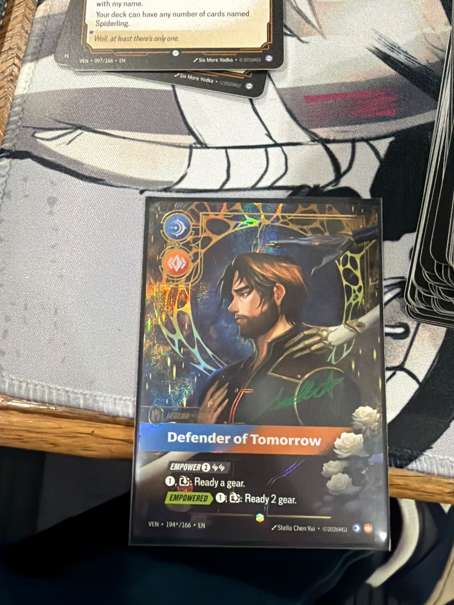 Jayce Defender of Tomorrow signature pulled