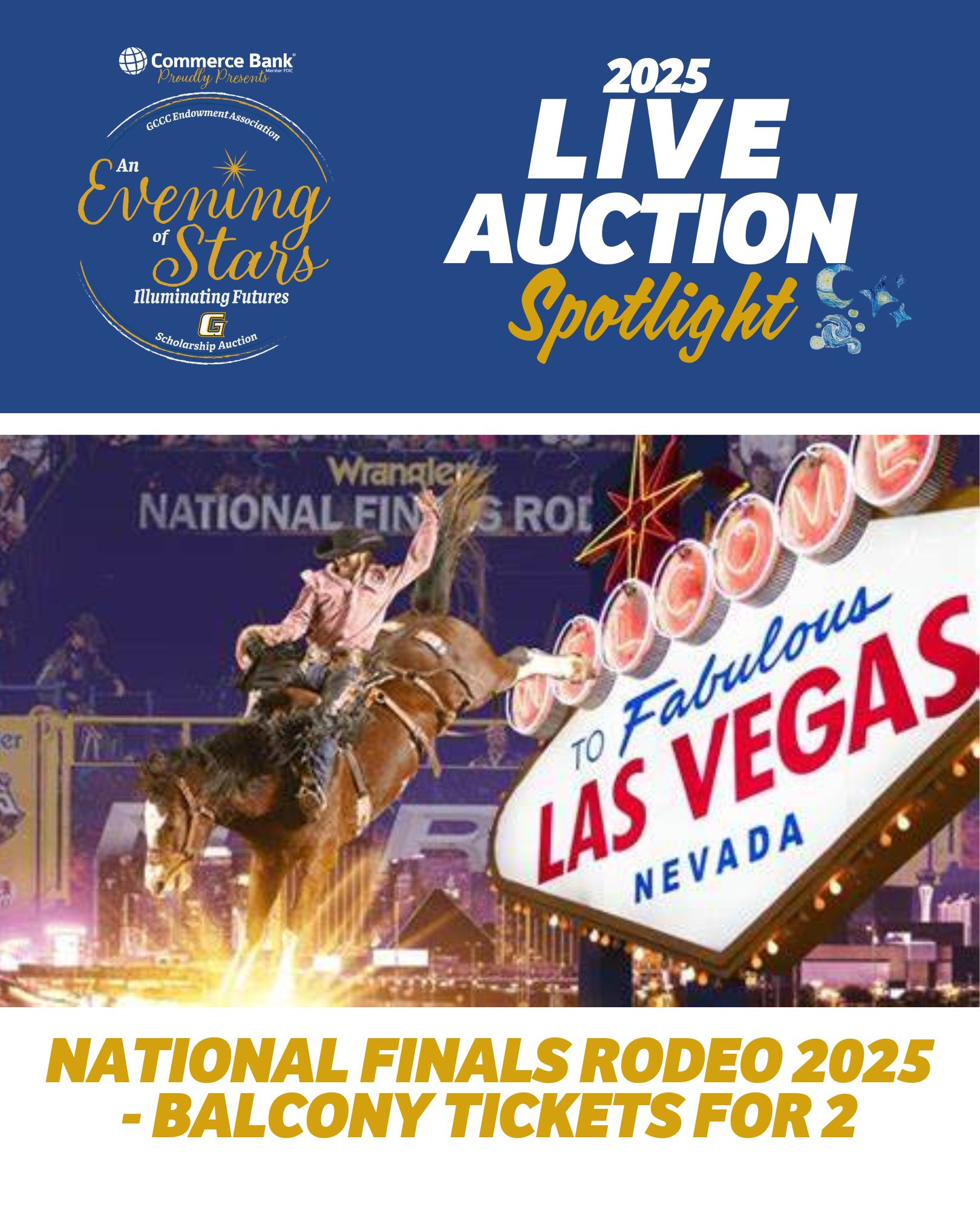 GCCC Endowment Association - 🐎 Live Auction Spotlight! Saddle up for an ...
