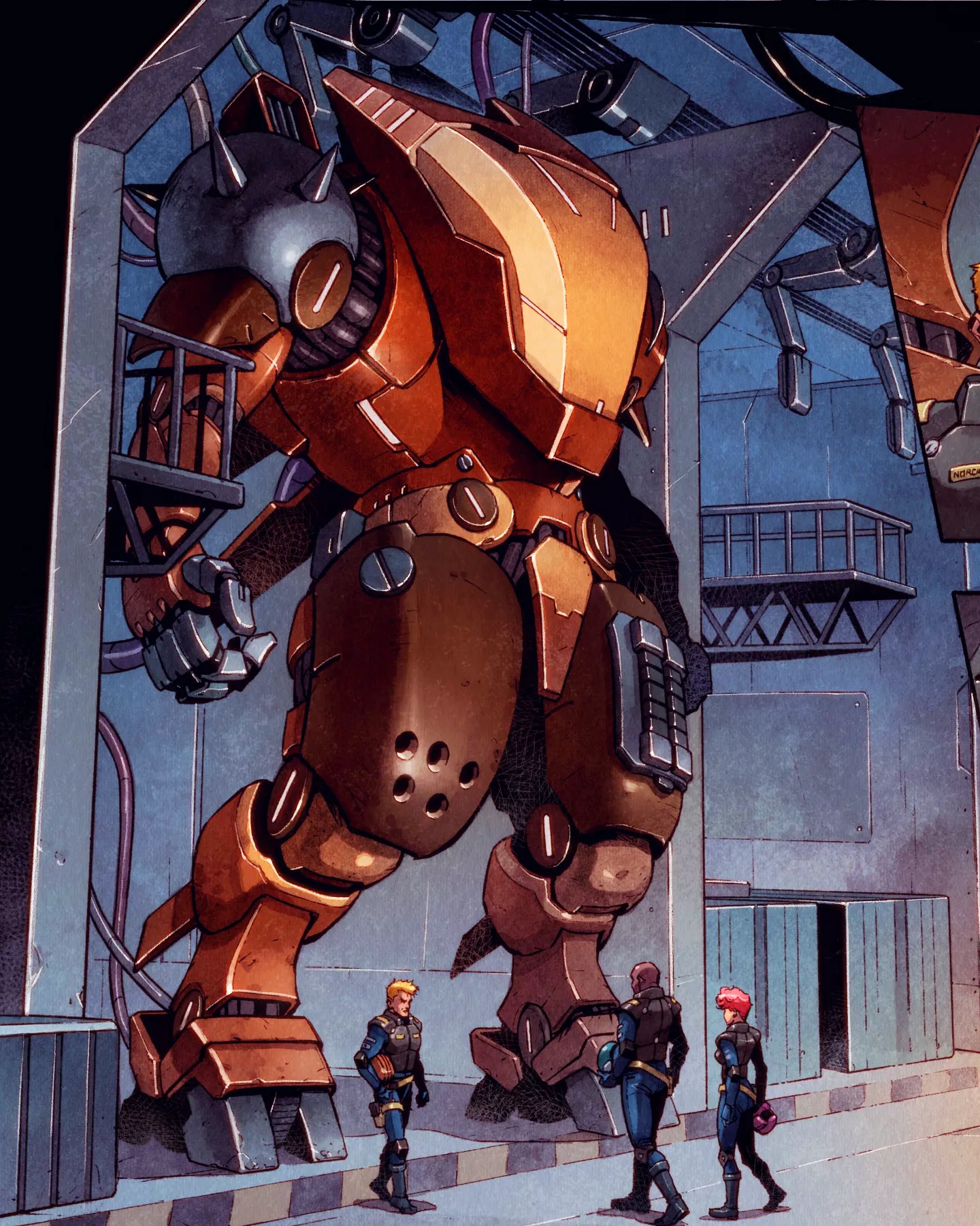 Hector - Ringo from Mavrics comicbook The Global Frequency - # ...