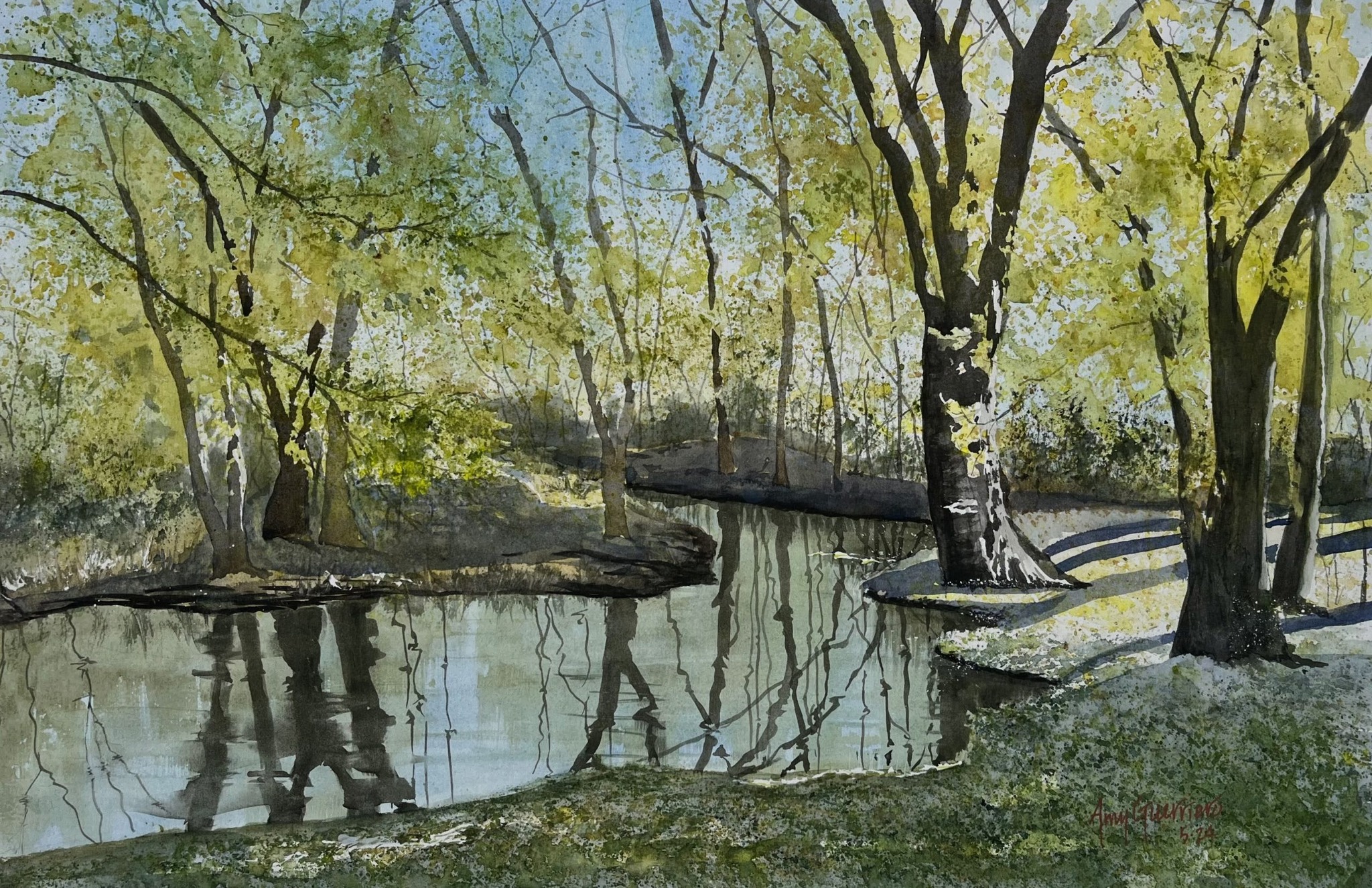 Michigan - Congratulations to AMY GUERRIERO as the artist's painting ...