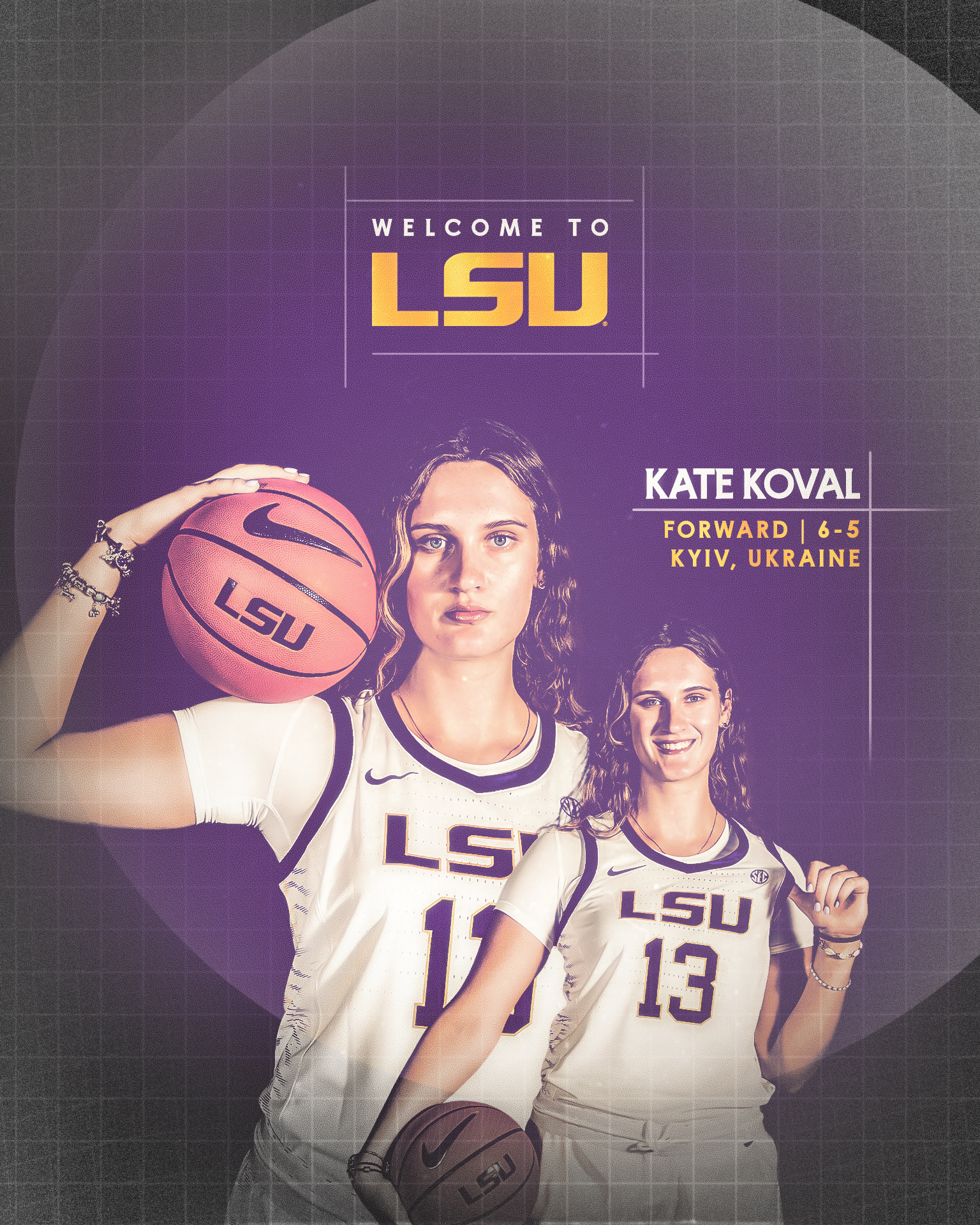 Kate Koval has signed with the... - LSU Women's Basketball | Facebook