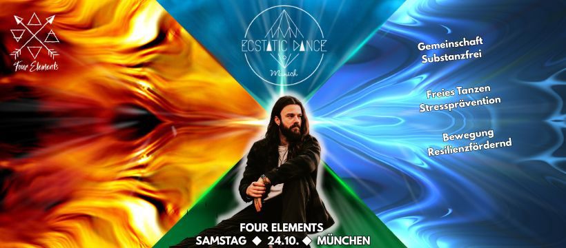 ECSTATIC DANCE MUNICH 24.10. FOUR ELEMENTS + Flora