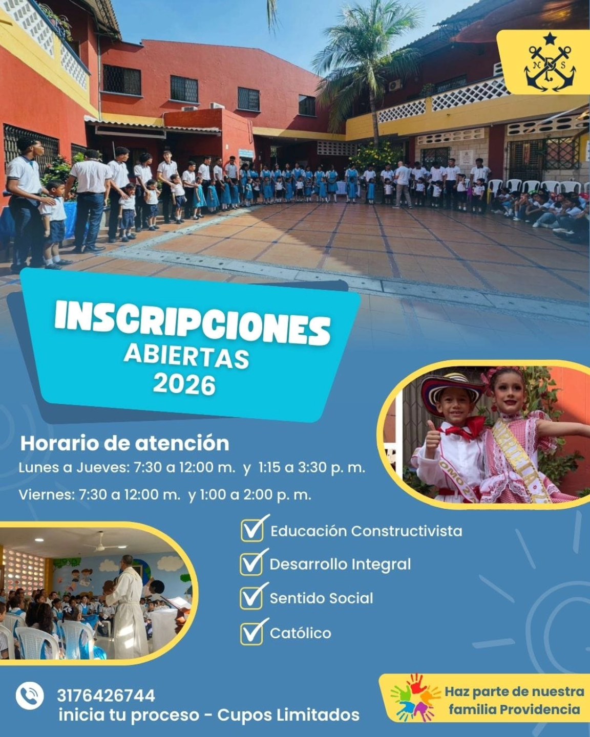 COLEGIO - 📢 ¡Ya están abiertas las inscripciones para el año escolar ...