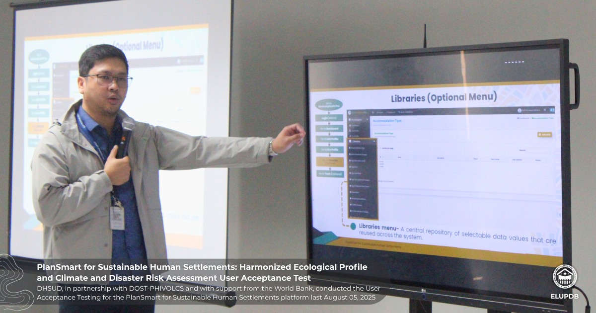 DHSUD Environmental, Land Use, and Urban Planning and Development ...
