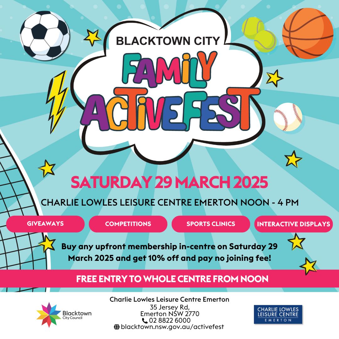 Blacktown City Council - Join us for an afternoon of family fun at the ...