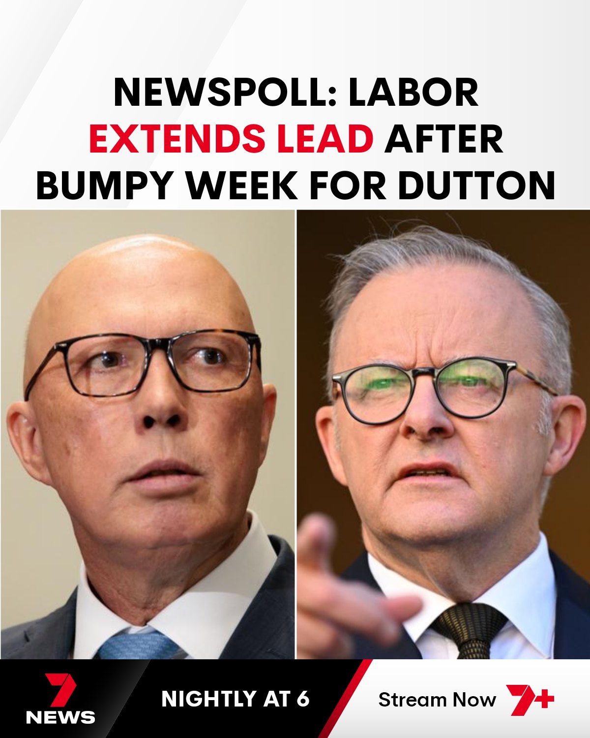 7NEWS - Anthony Albanese has extended his campaign lead over Peter ...