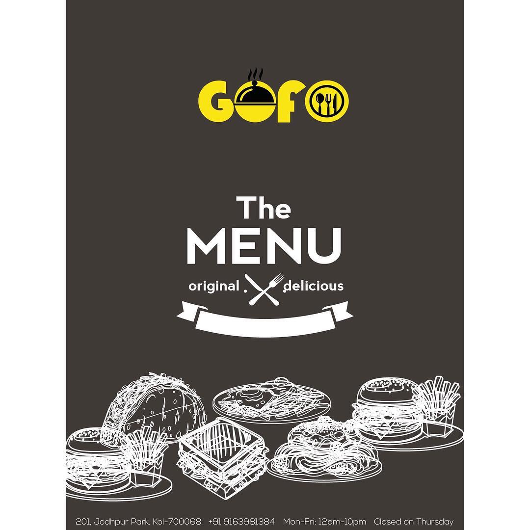 GoFo - The new menu of GoFo is here! . . Order ASAP to...