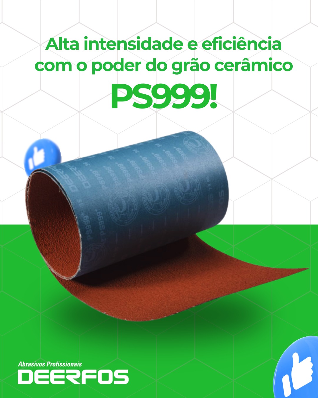 Deerfos Latam - A lixa KA161 é ideal para aplicação manual... | Facebook