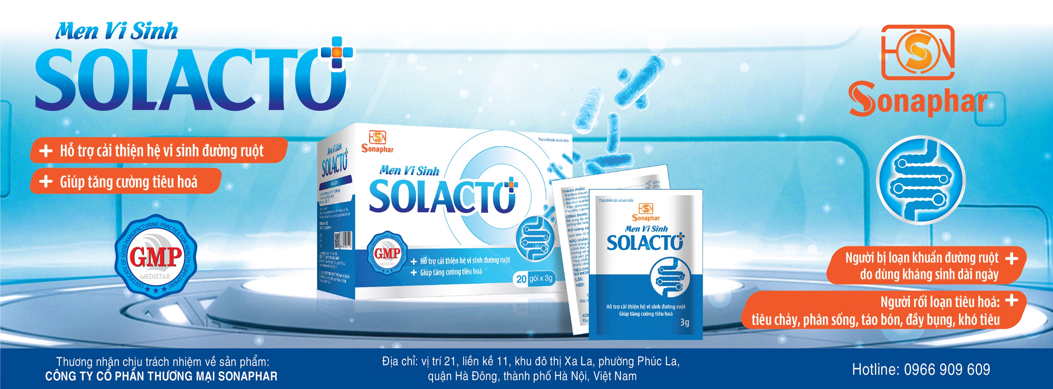 Men Vi Sinh Solacto | Hanoi