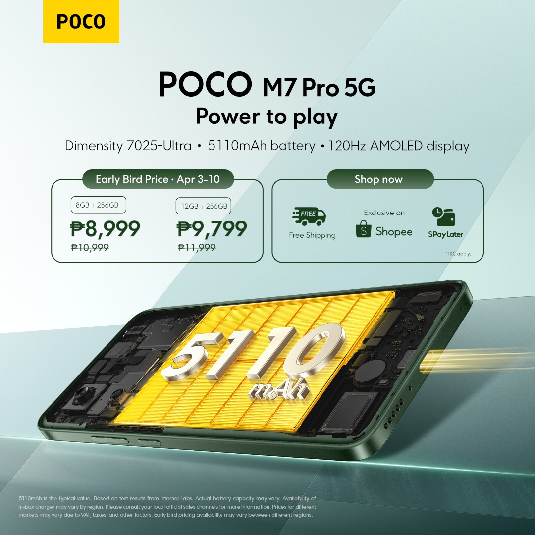 POCO - 🔋 Battery anxiety? Never heard of it! With a massive 5110mAh ...