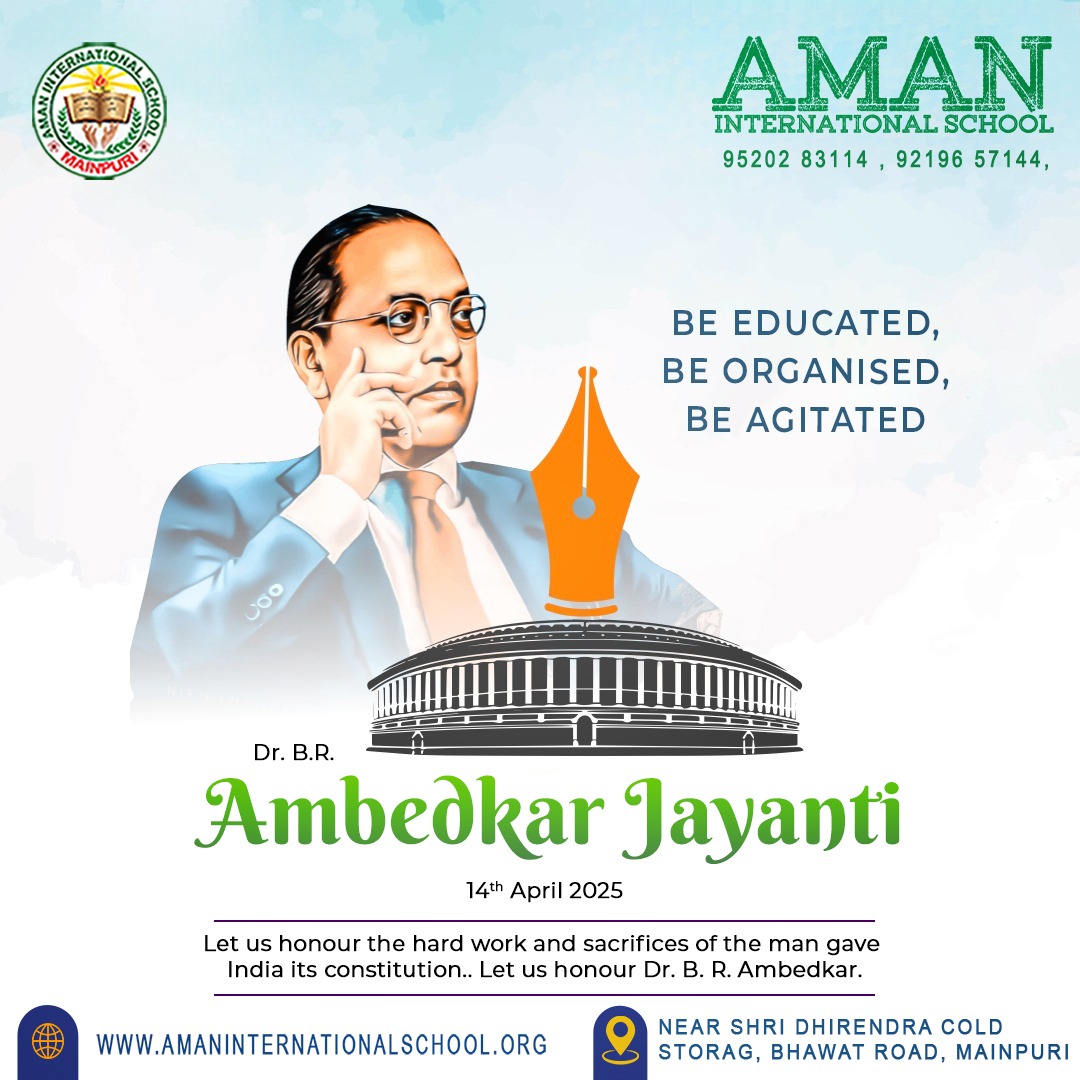 AMAN - Remembering the Architect of the Indian Constitution and Great ...