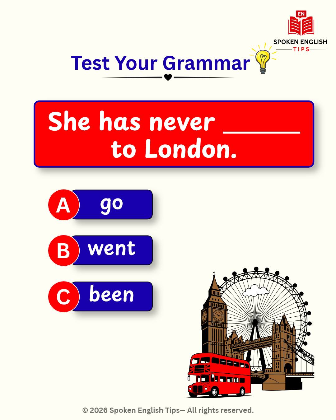 Test Your English Grammar! 🧠 #englishgrammar #GrammarQuiz