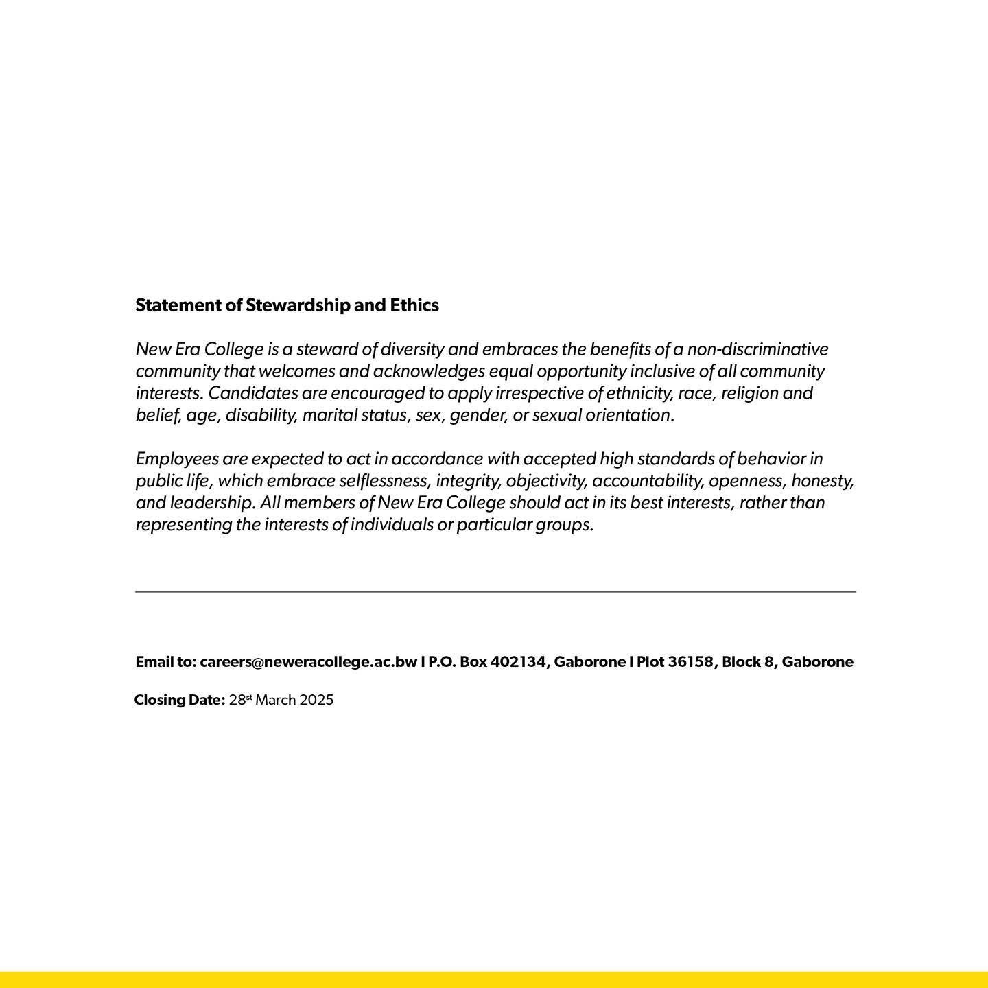 BW JOBS 4 GRADUATES added a new photo. - BW JOBS 4 GRADUATES