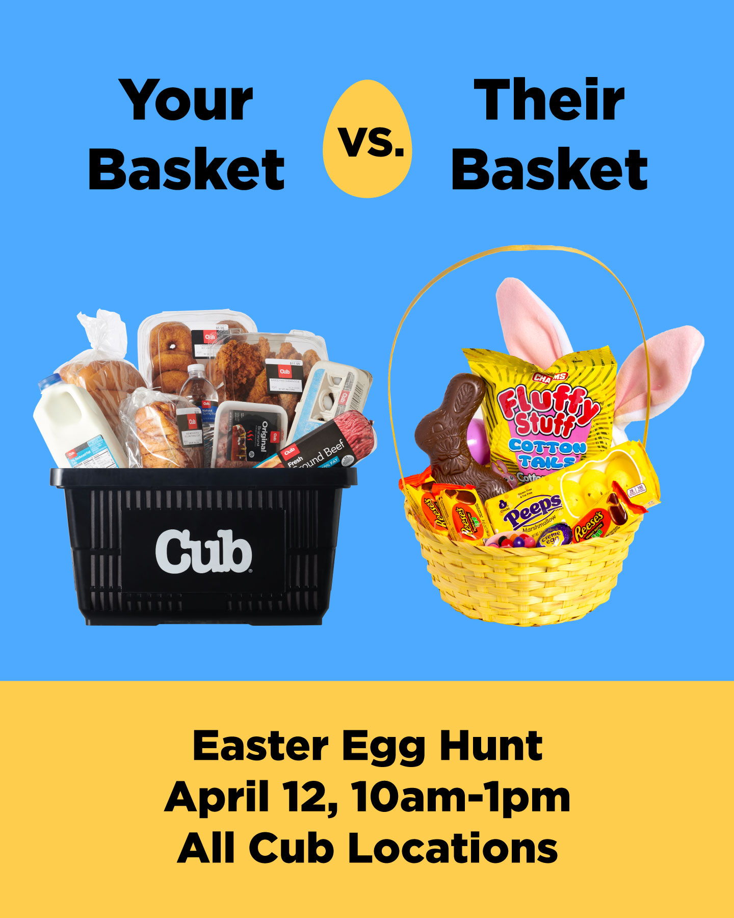 Cub - Join us at Cub this Saturday for photos with the Easter Bunny ...