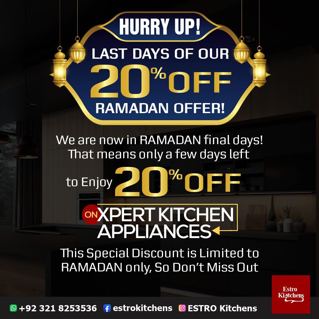 ESTRO Kitchens | Karachi