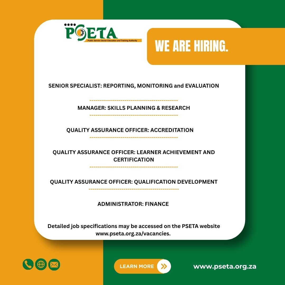 Public Service Sector Education & Training Authority - PSETA | Pretoria
